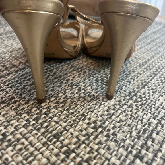 Cole Haan gold heels - Picture 2 of 2